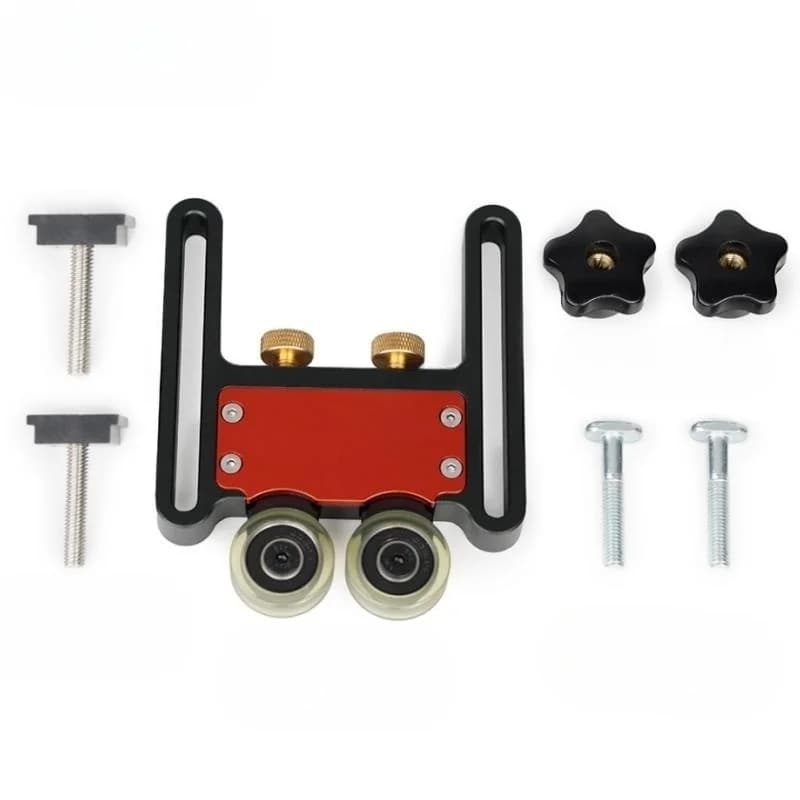 Adjustable Roller Guide Featherboard for Table Saw