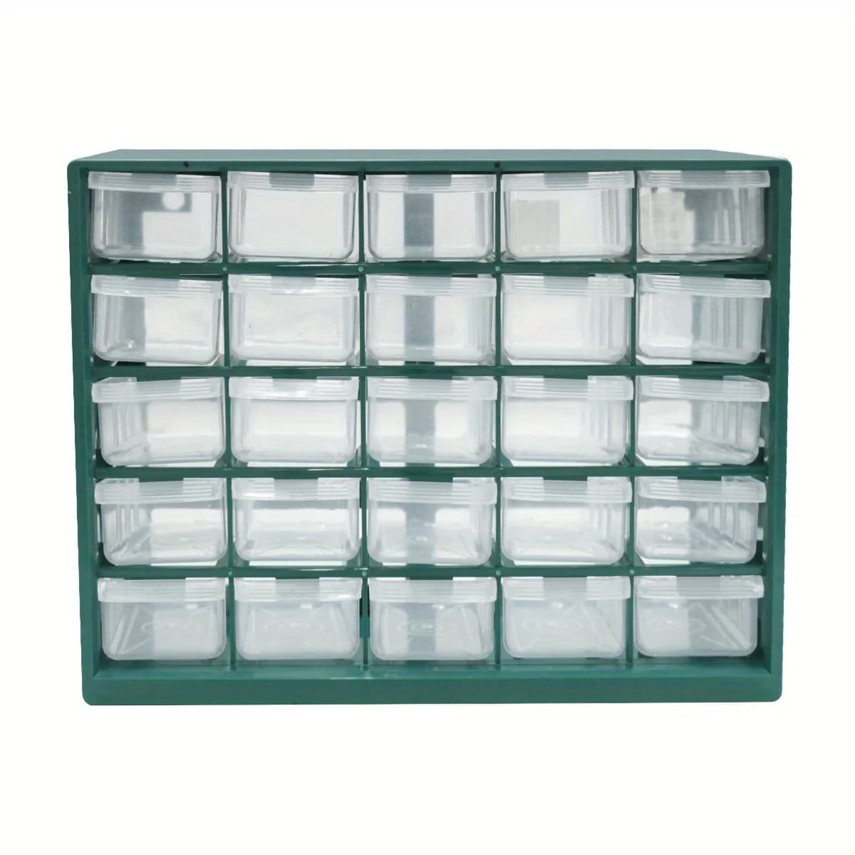 Wall-Mounted Multi-Grid Drawer Parts Box for Screws
