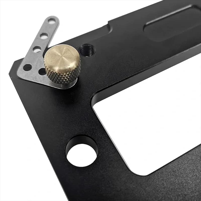 90-Degree Angle Stop for Track Saw Rails