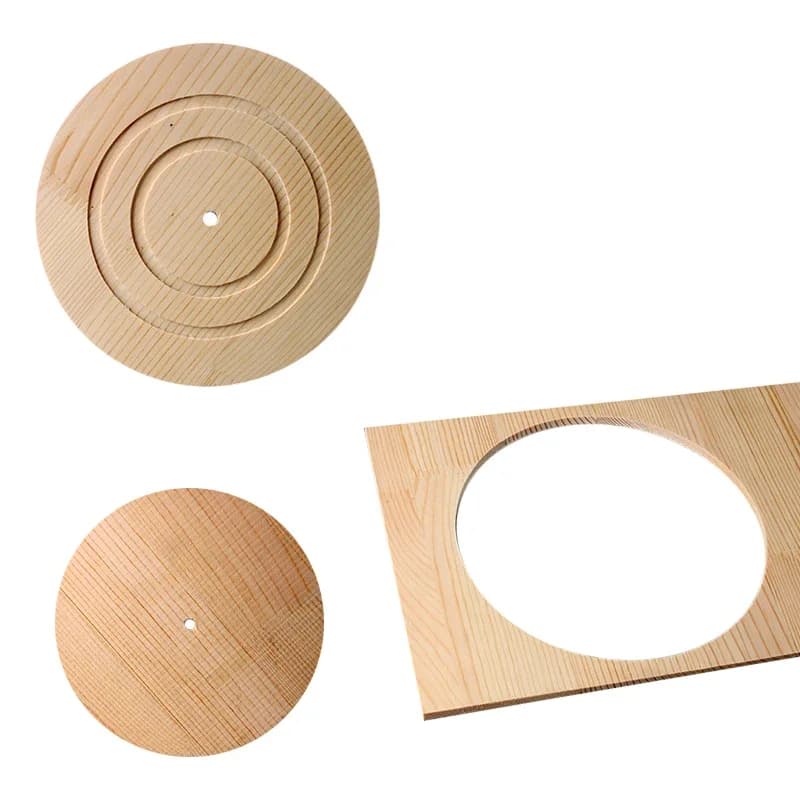 Circle Cutting Jig for Handheld Wood Router