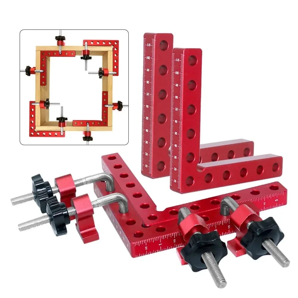 90° L-Shaped Right Angle Fixing Clip, 120-160mm