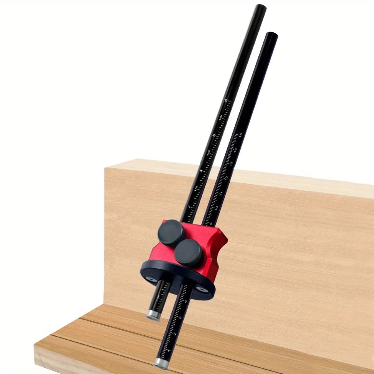 Double Head Wheel Marking Gauge with Inch and MM Scale