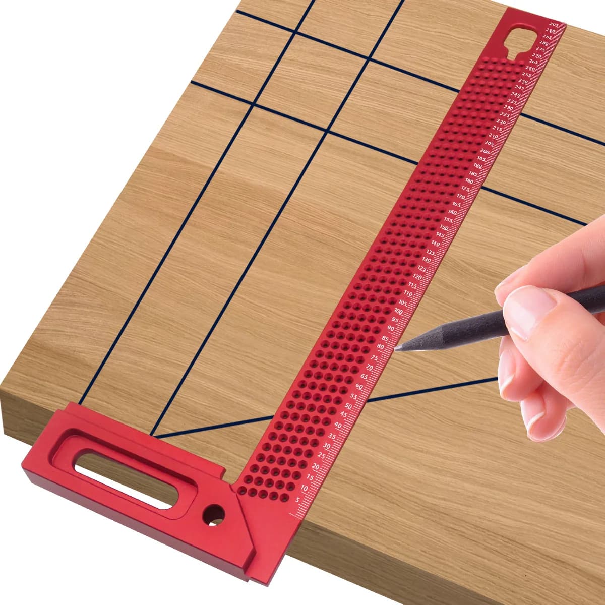Precision Aluminum Framing Mitre Square and Scribing Gauge