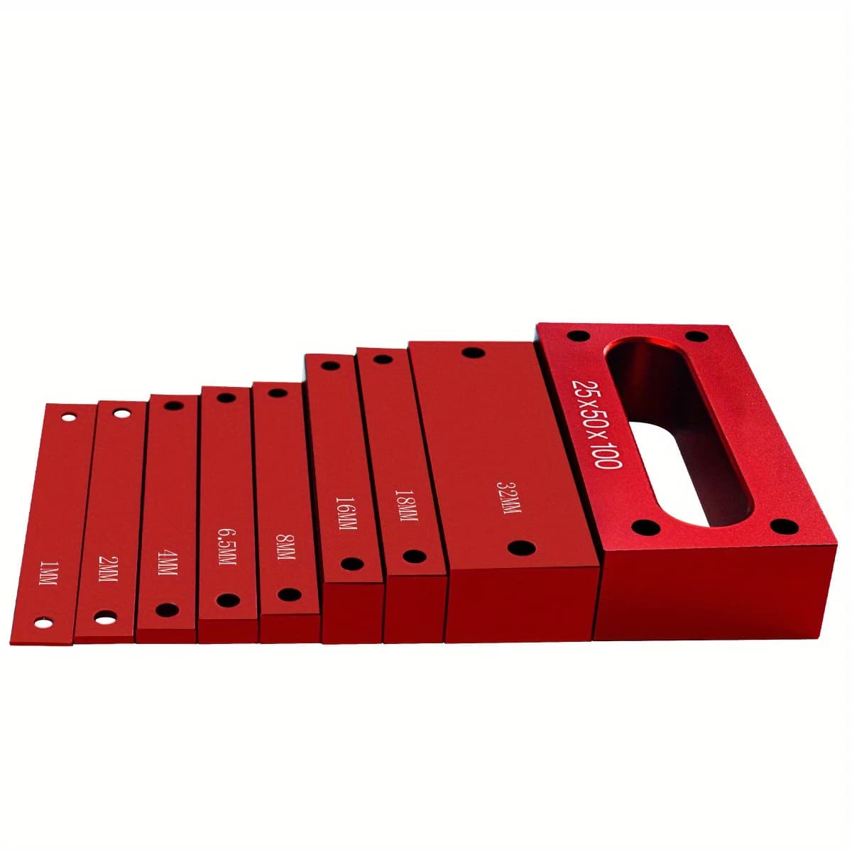 9-Piece Metric Setup Block Height Gauge Set