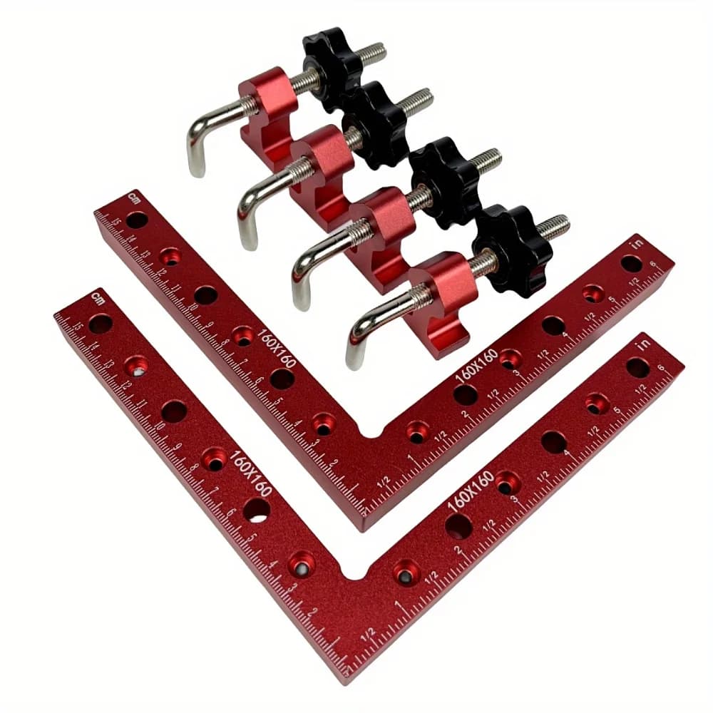 90-Degree Right Angle Corner Clamps for Woodworking