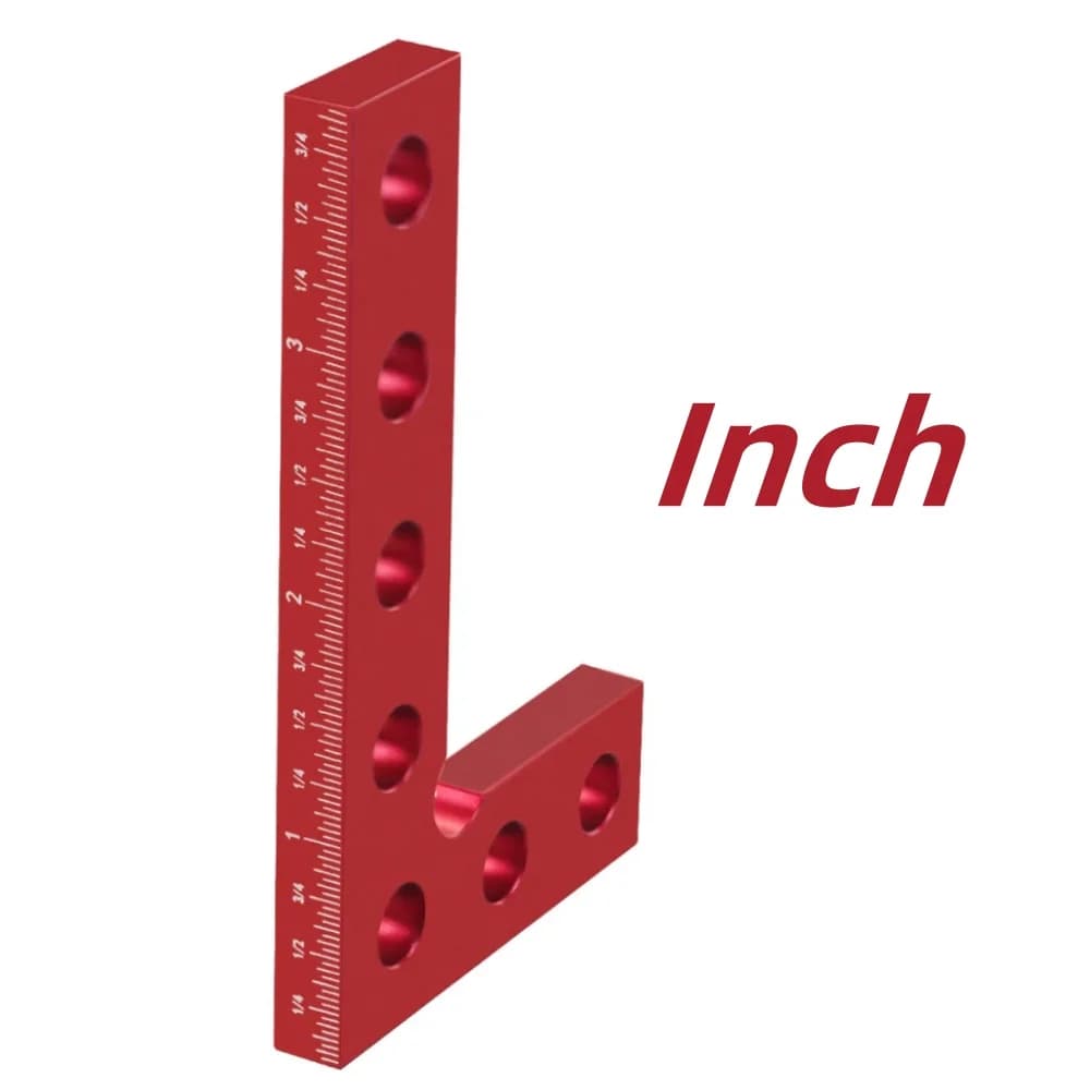 90 Degree Precision Aluminum Carpentry Square