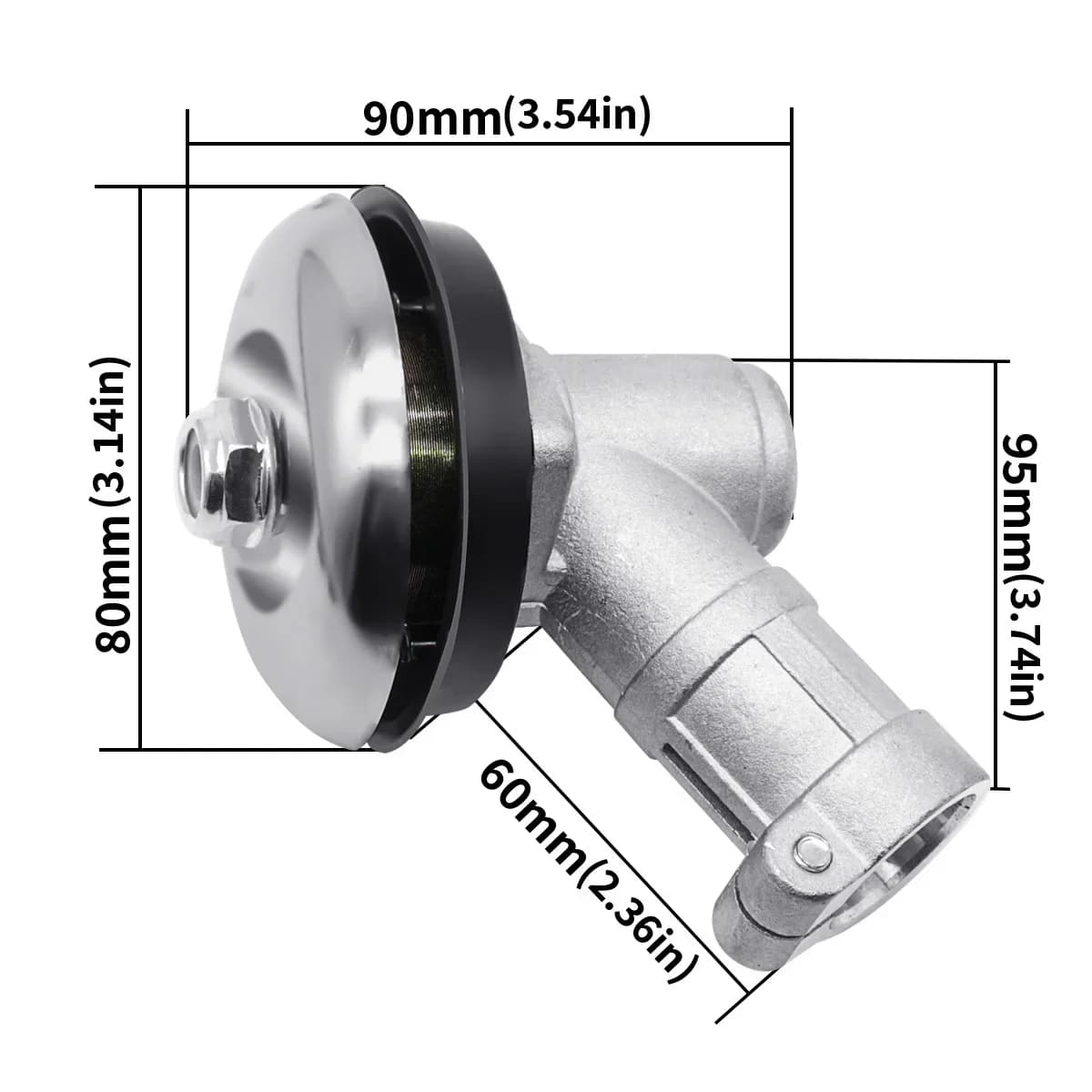 26mm/28mm Brushcutter Gearbox Replacement Head