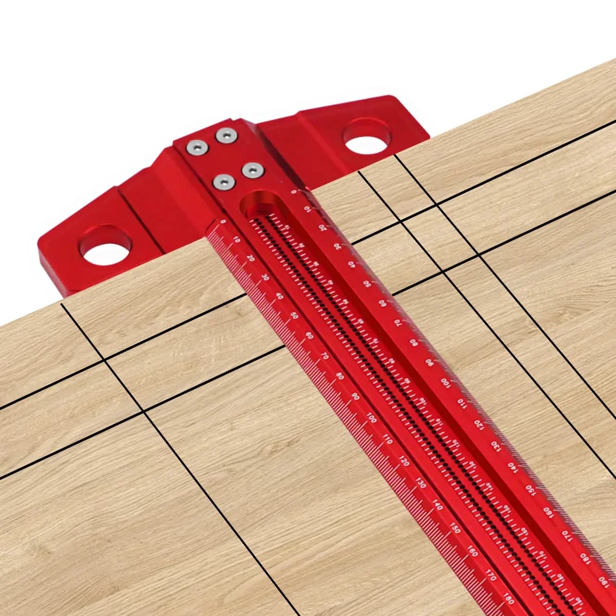 Precision Woodworking T-Square Ruler and Marking Gauge