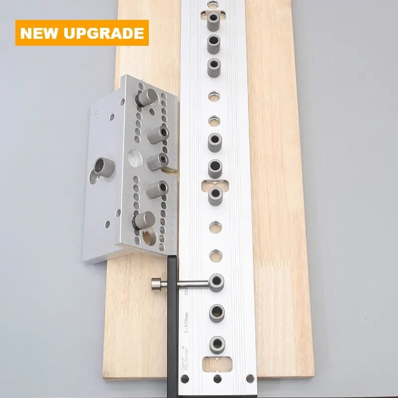 3-in-1 Adjustable Woodworking Doweling Jig Kit