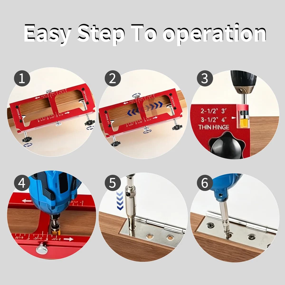 2-in-1 Hinge Drilling Fixture and Locator