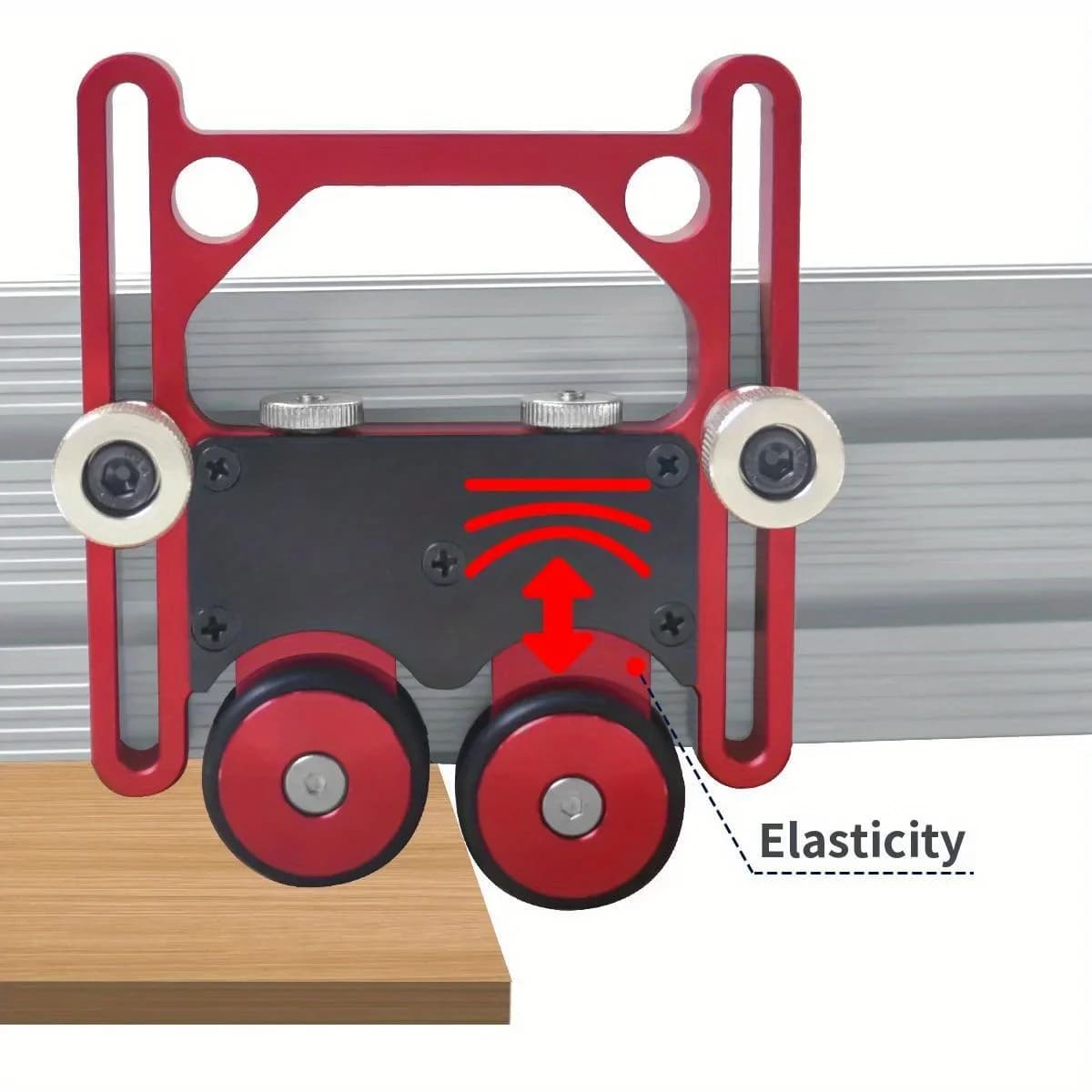 Adjustable Aluminum Table Saw Feeding Guide Roller