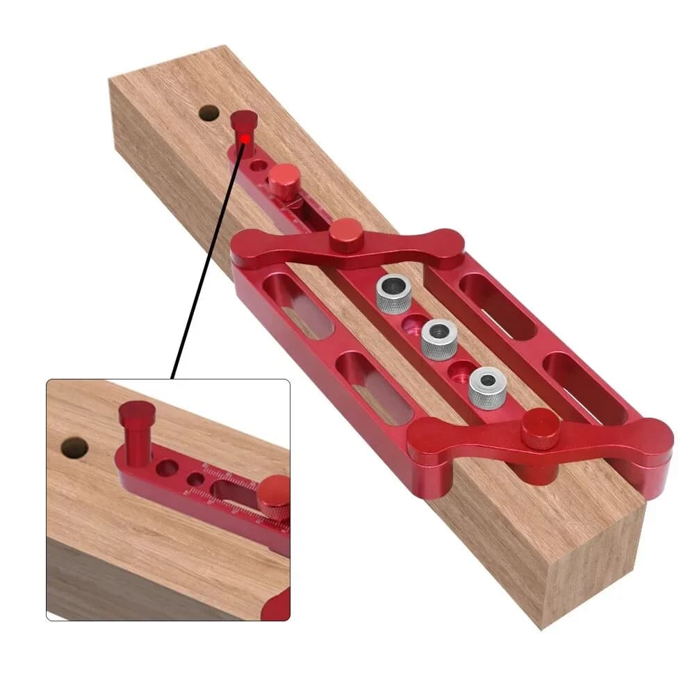 Self-Centering Doweling Jig, 6/8/10mm Metric