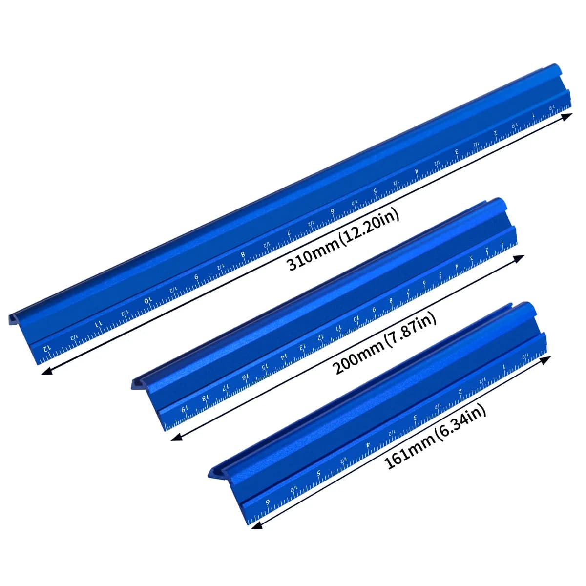 Precision Metric and Imperial V-Ruler Scribe