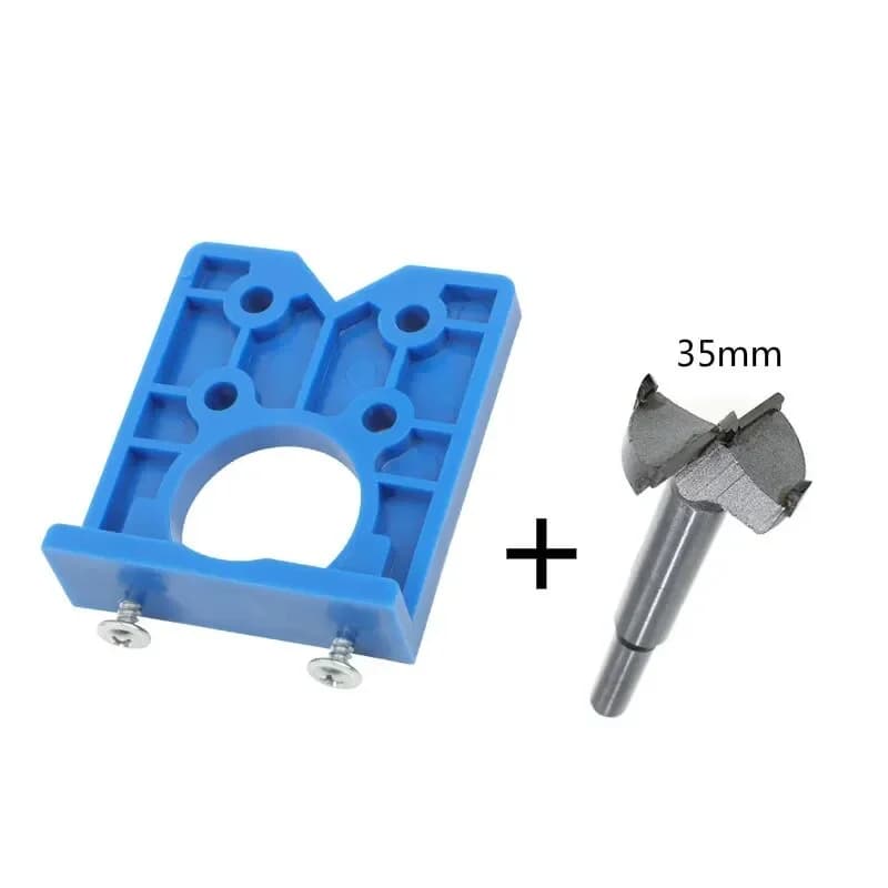 35mm Hinge Hole Drilling Guide and Locator Jig