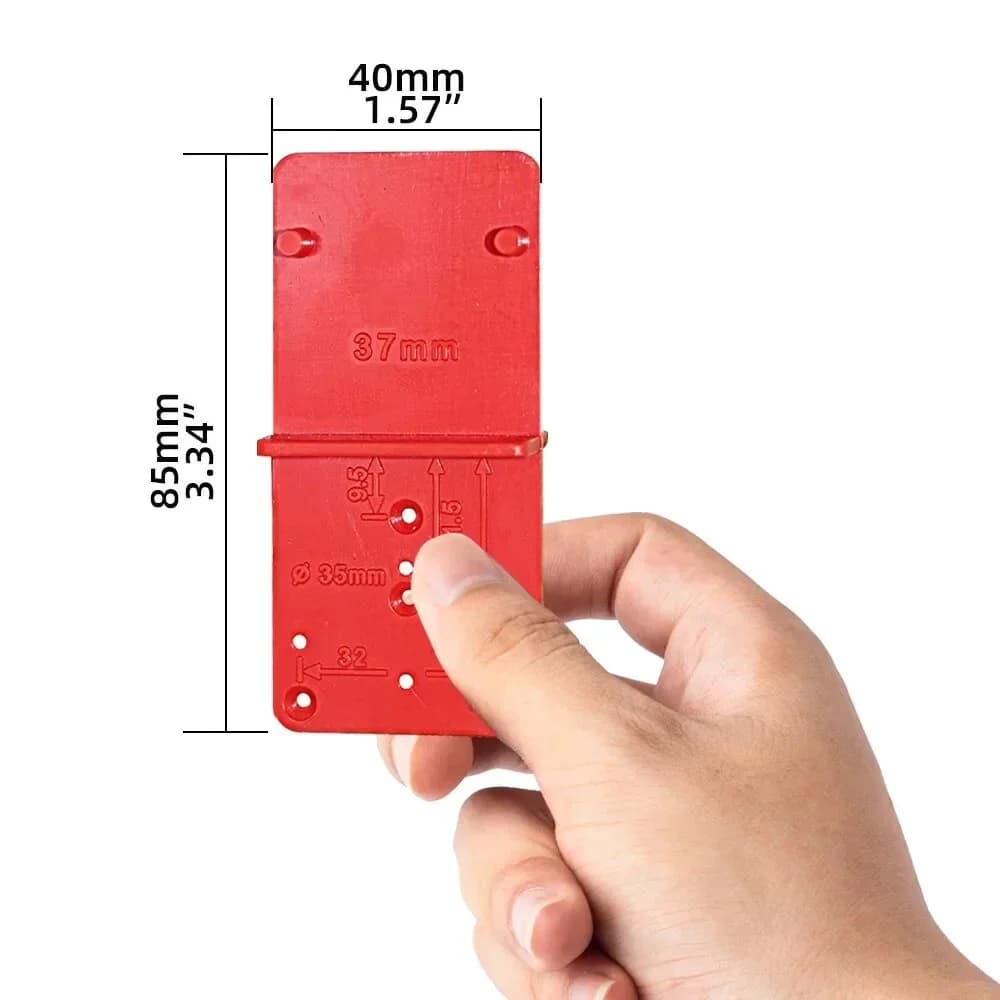 Hinge Hole Drilling Guide for 26/35/40mm Hinges