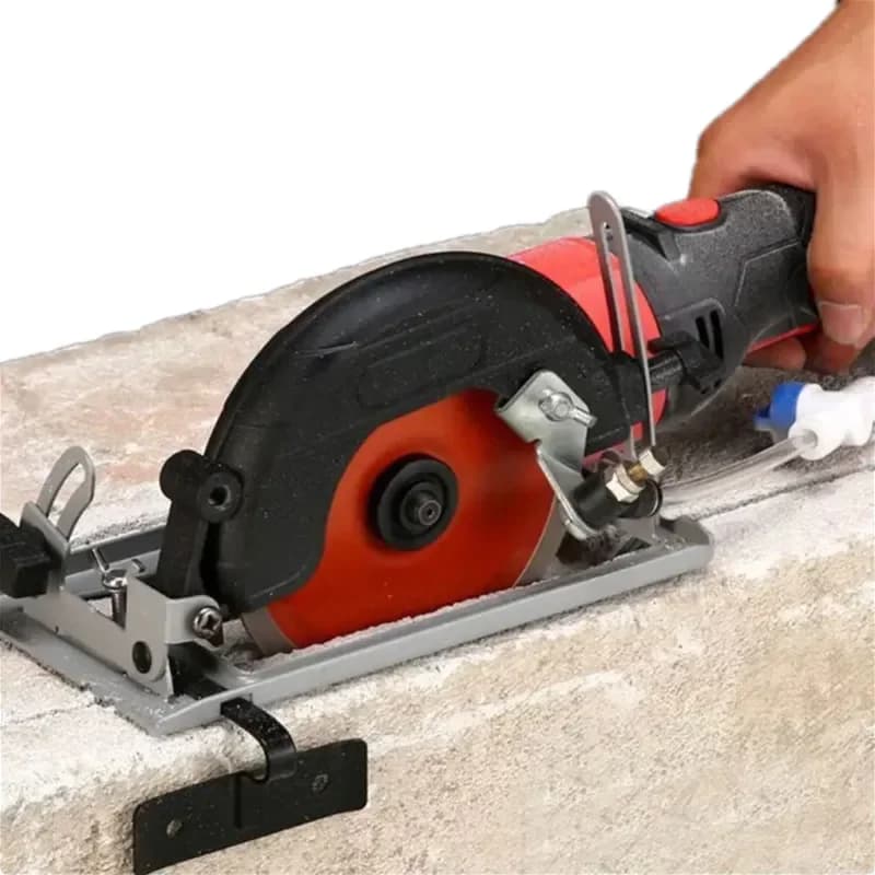 Dust-Free 45-Degree Angle Grinder Cutting Depth Bracket