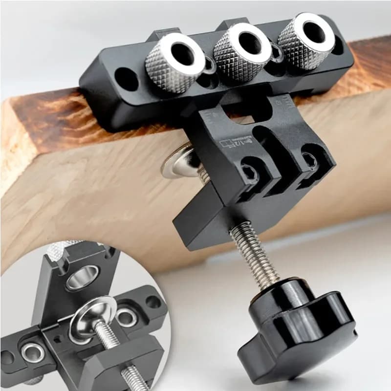 3-in-1 Precision Doweling Jig Master Kit for Woodworking