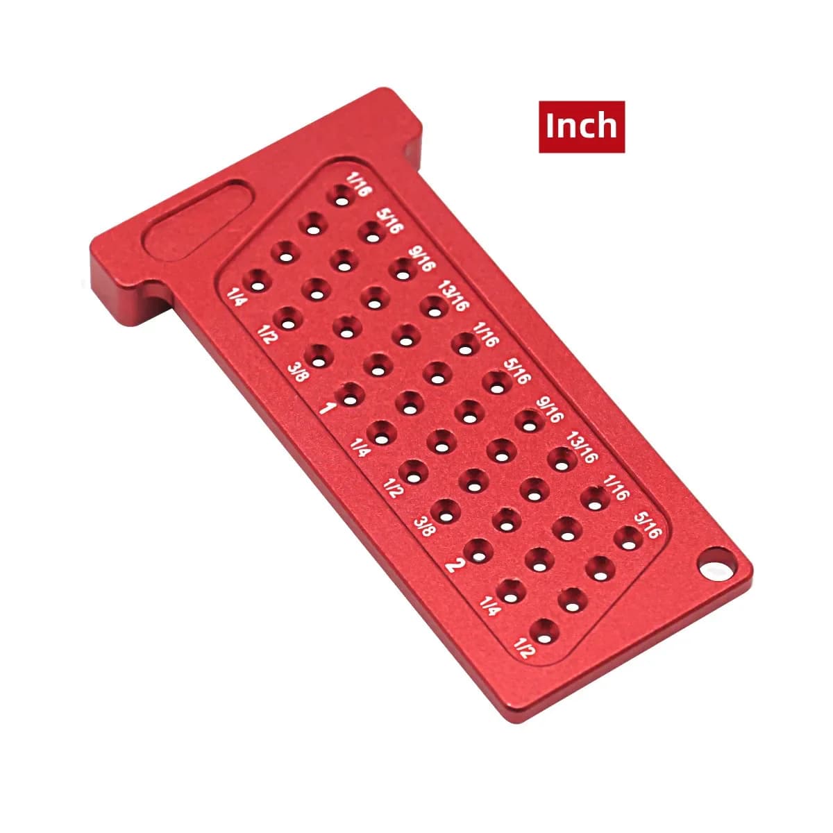 Metric and Inch T-Square Scribing Pocket Ruler