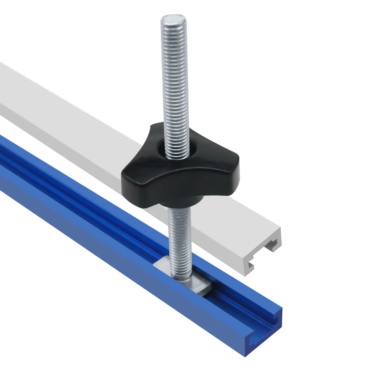 Double-Cut Profile T Track and Bolt Knob