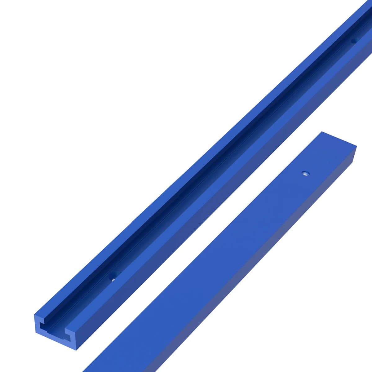 Universal Pre-Drilled T-Track For Woodworking Tables