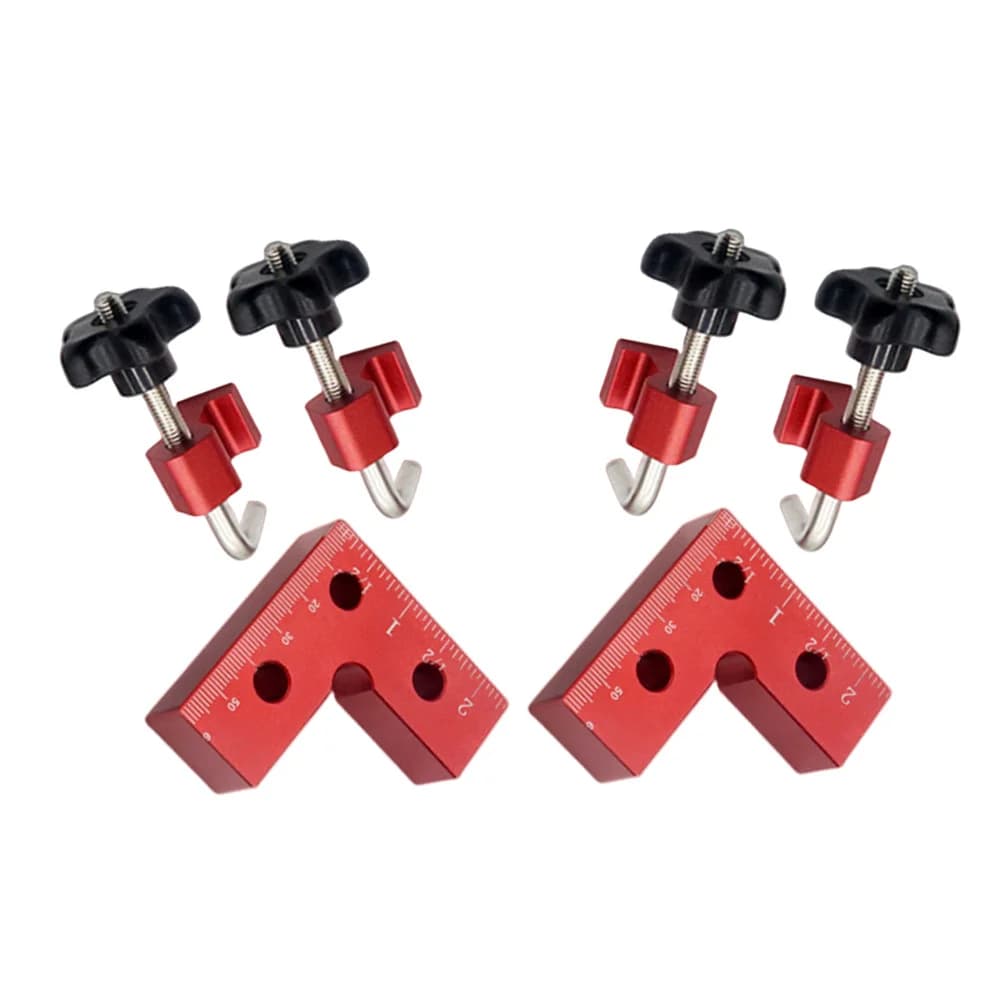 Aluminum Right Angle Positioning Square and Splicing Clip