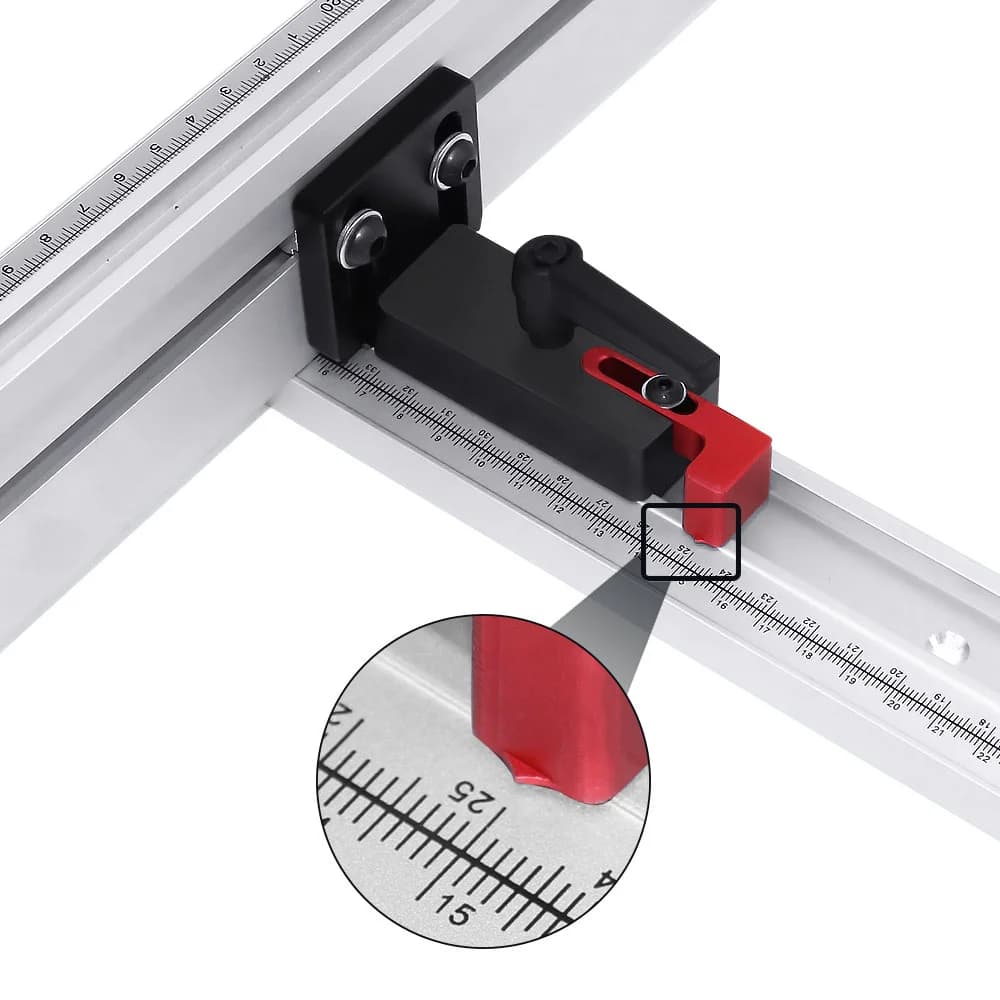 Aluminum Miter Track Flip Stop for Workbench T-Slots