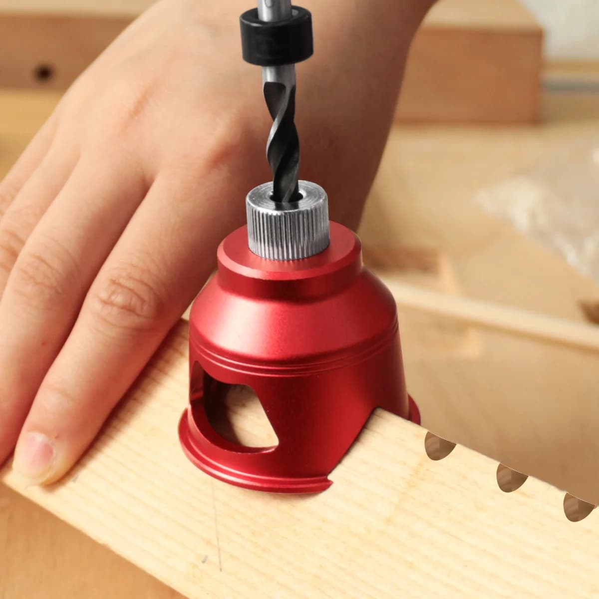 Vertical Drill Guide Doweling Jig Kit, 2-10mm