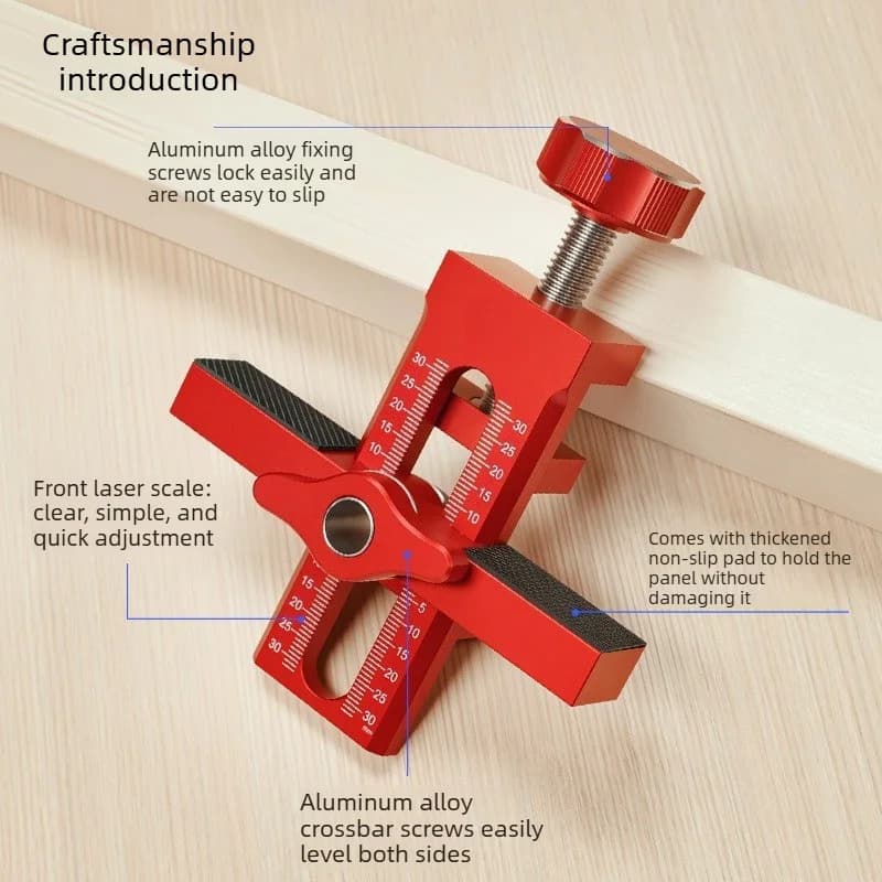 Adjustable Cabinet Door Installation Positioning Jig