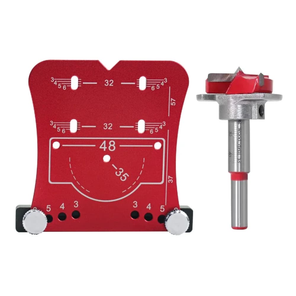 35mm Hinge Hole Opener Punch with Limiting Frame