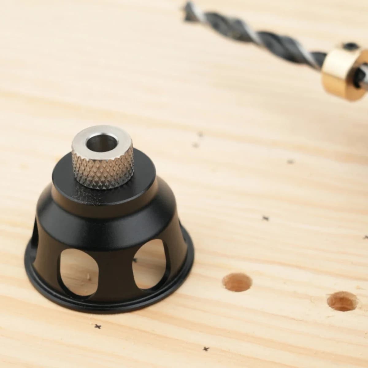 Aluminum Vertical Drill Guide Jig Kit 3-10mm
