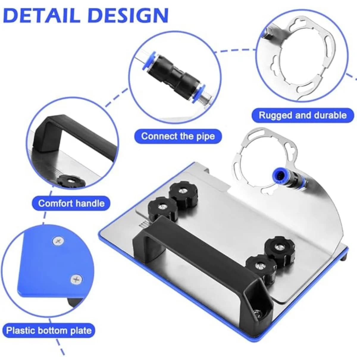 Angle Chamfer Tool Bracket for Angle Grinder