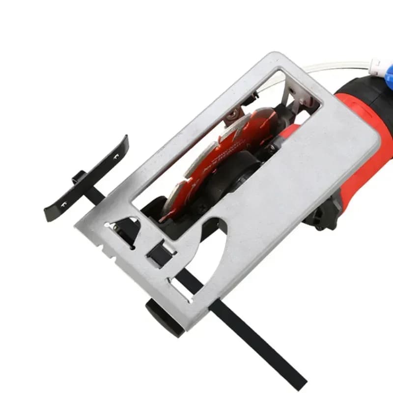 Dust-Free 45-Degree Angle Grinder Cutting Depth Bracket