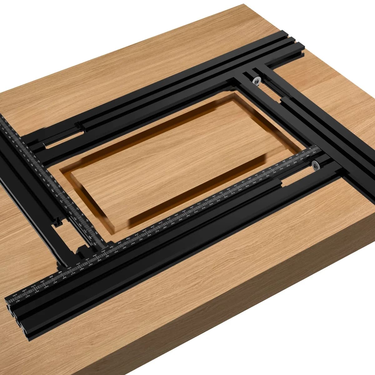 Adjustable Trimming Machine Guide Rail Bracket for Woodworking