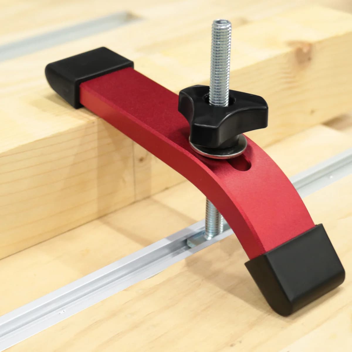 Aluminum Quick-Acting T-Track Hold Down Clamp