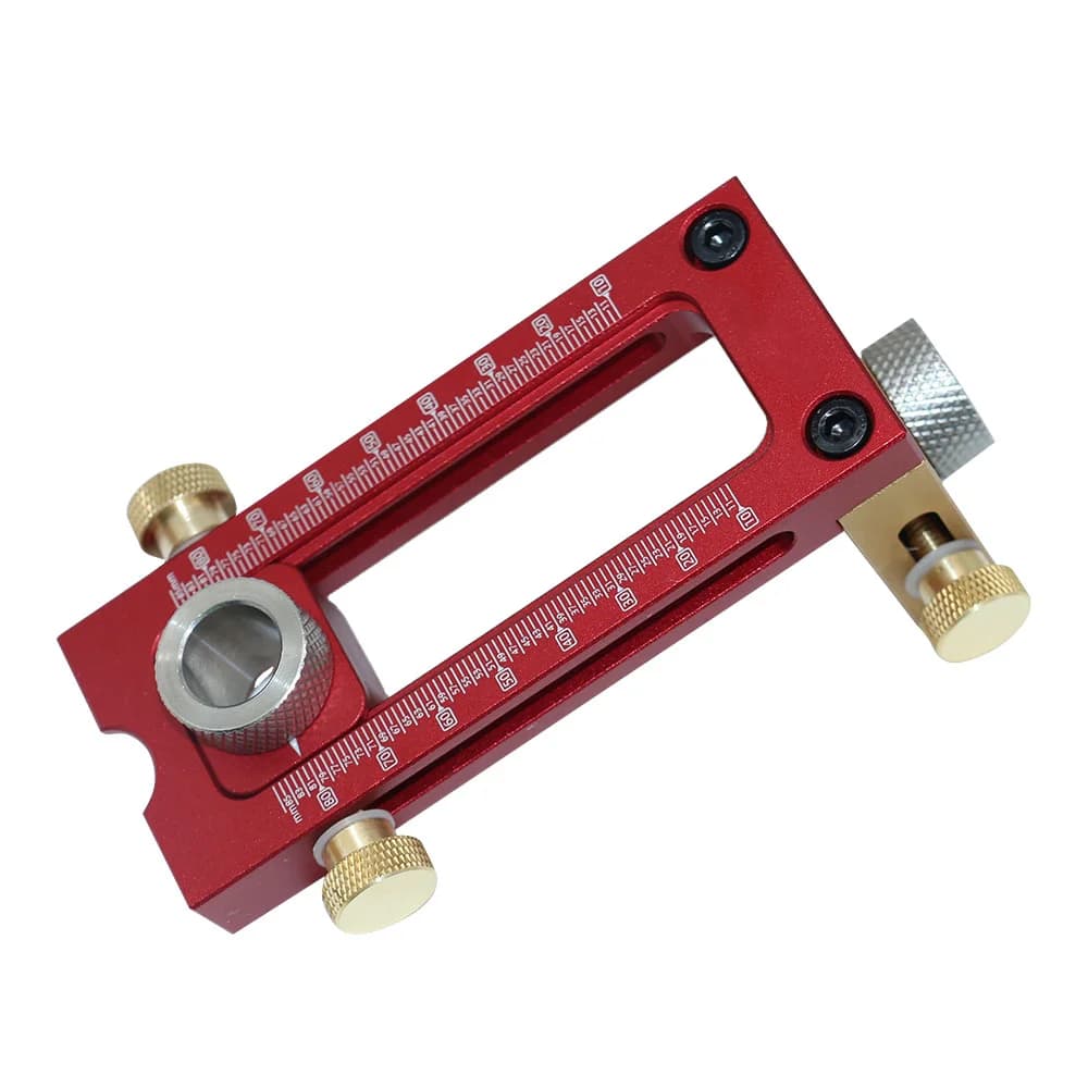 2-in-1 Doweling Jig and Drill Bit Set, 6-15mm