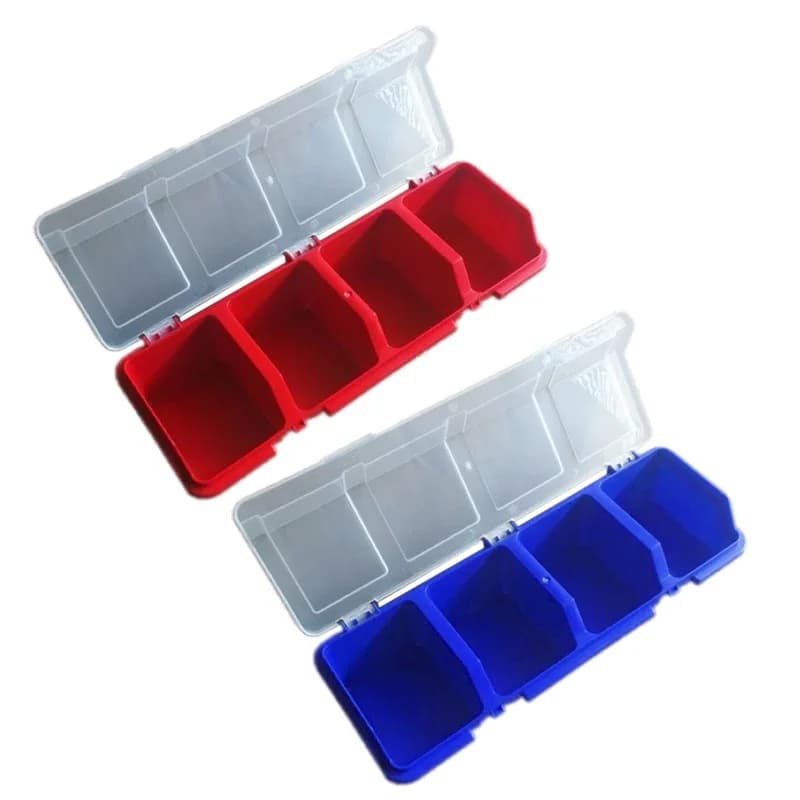 Plastic Tool Storage Box with Cover for Hardware