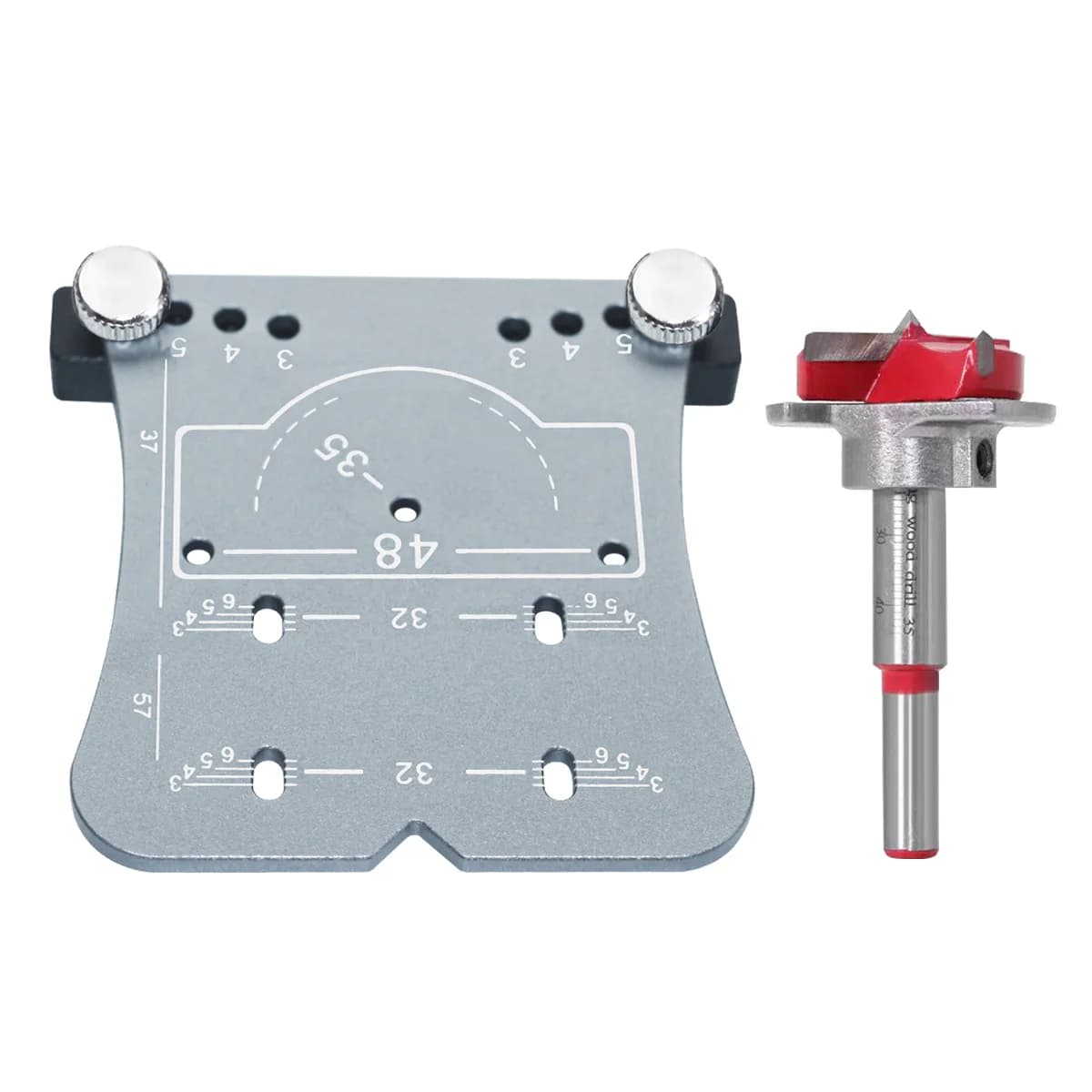 35mm Woodworking Hinge Hole Punch and Locator Tool
