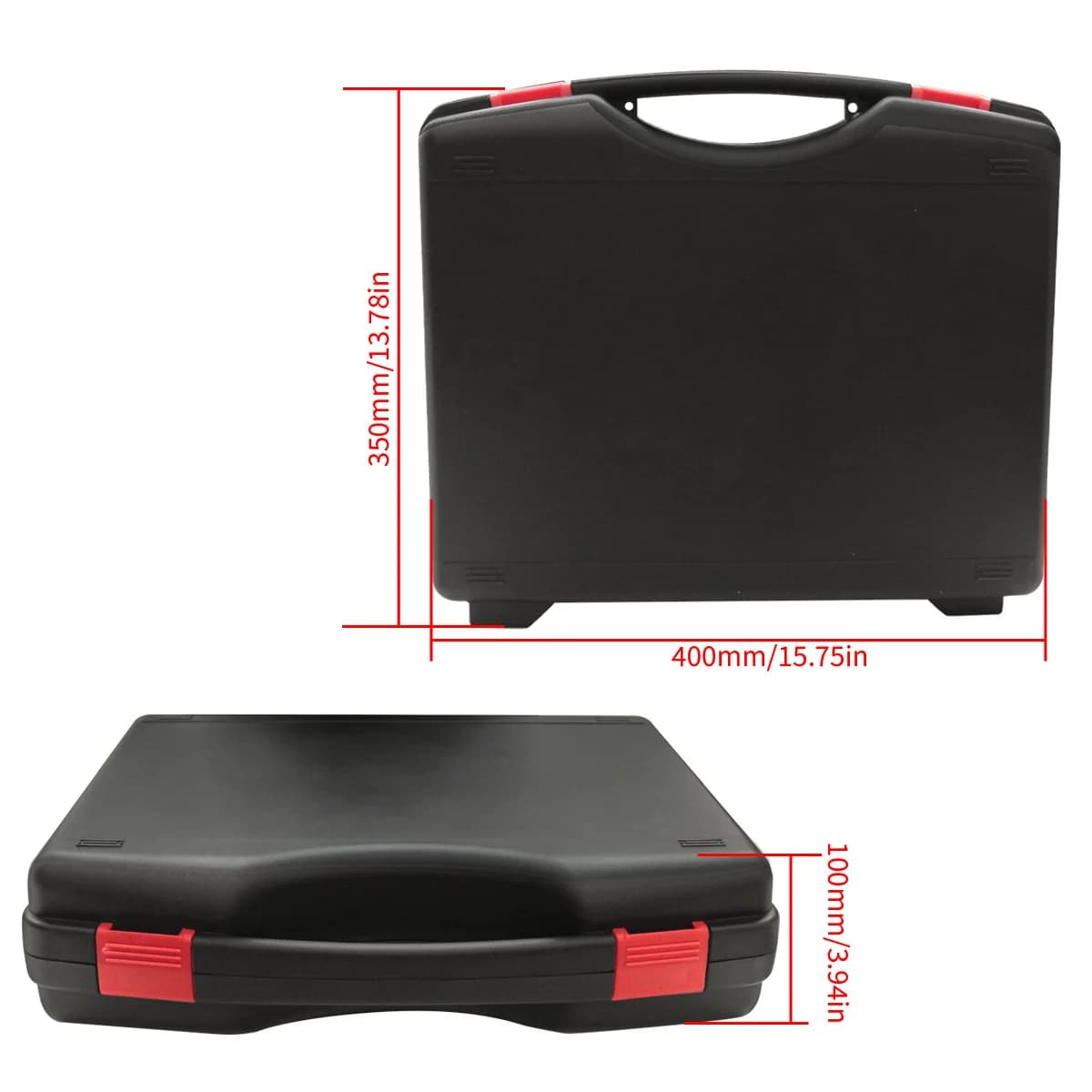 Portable Lightweight Plastic Hardware Tool Storage Case