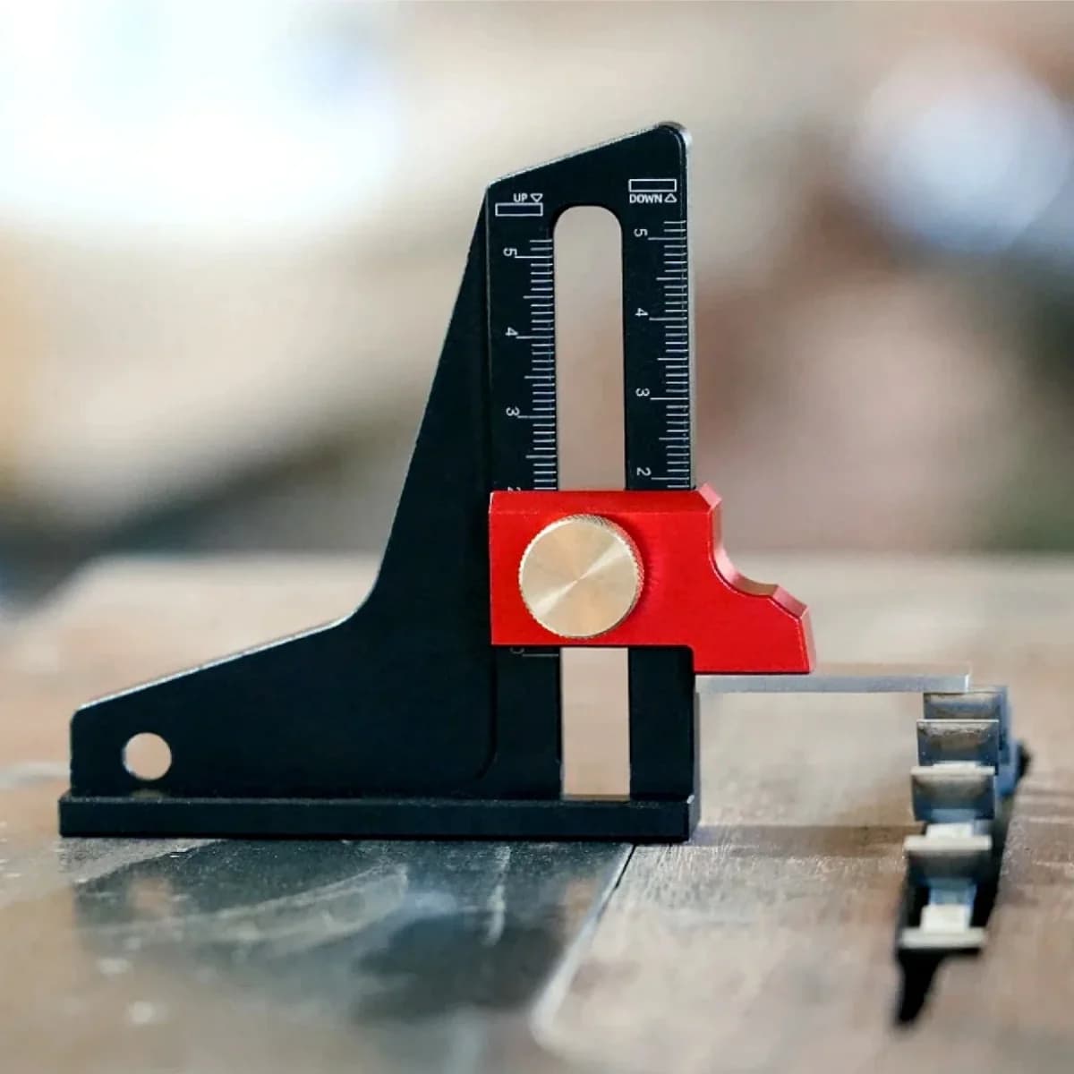 Adjustable Aluminum Woodworking Height Gauge
