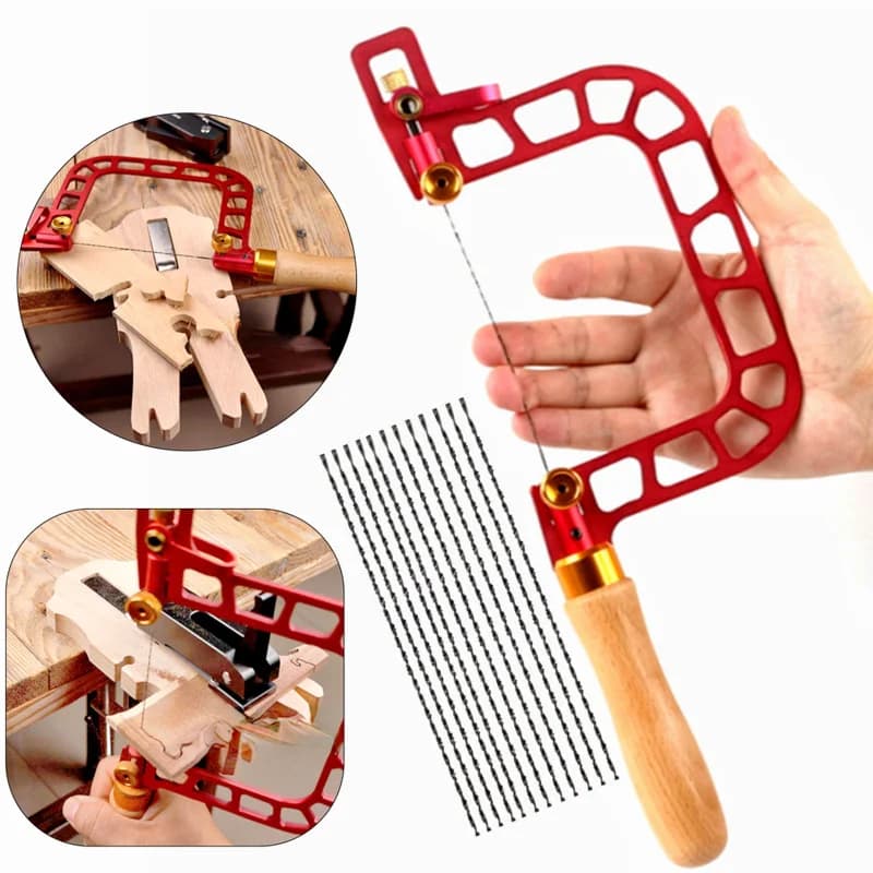 Aluminum Frame Coping Saw with Diamond Wire