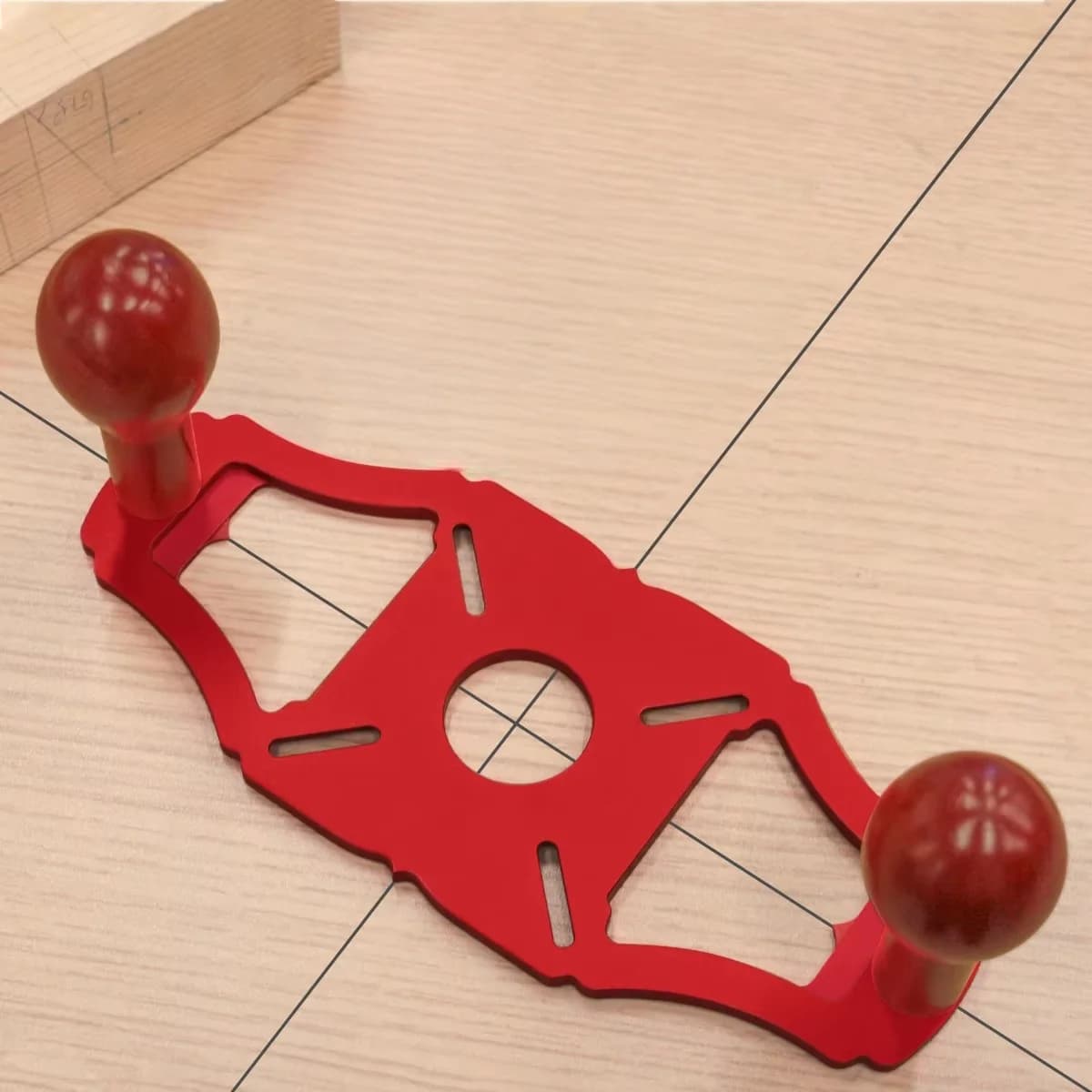 Handheld Aluminum Router Milling Groove Bracket Base