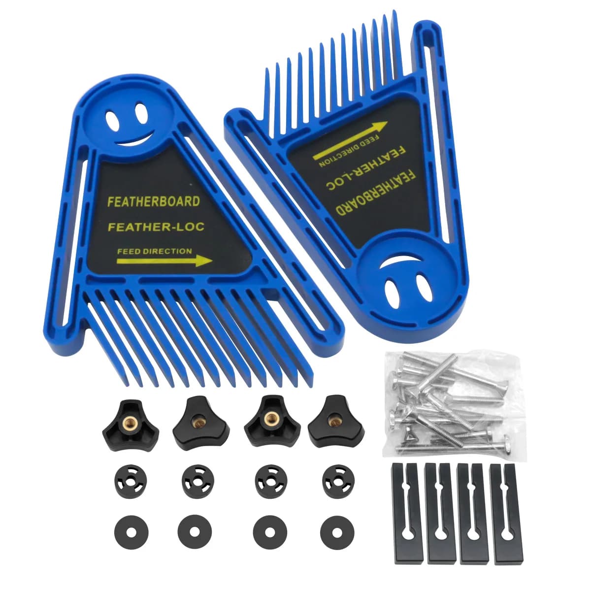 Double Featherboard for Miter Gauge Slot