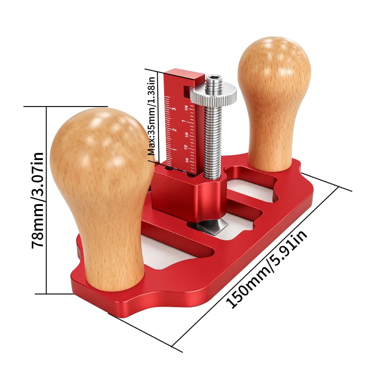 Adjustable Wood Router Plane for Grooves