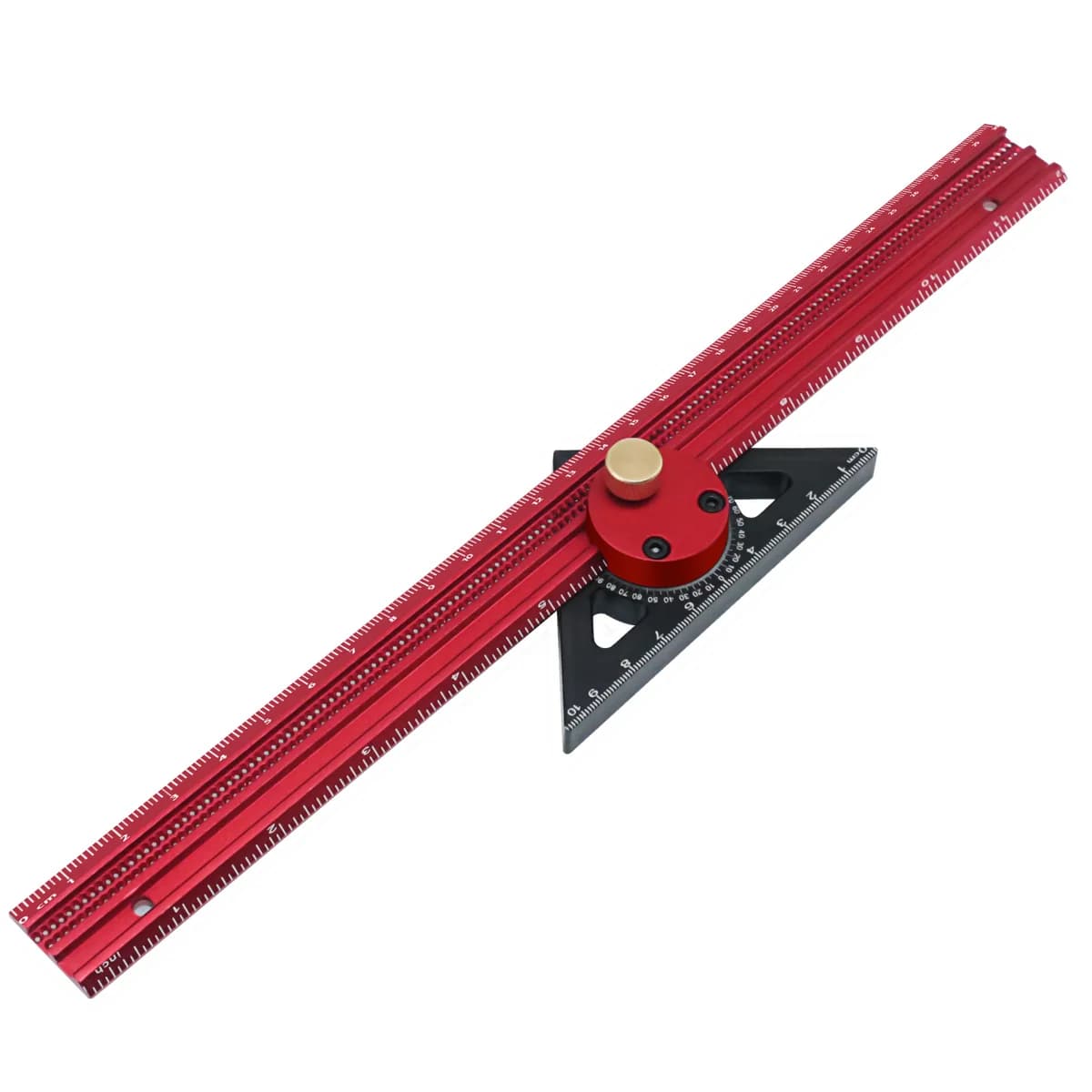 Precision Aluminum T-Type Scribe Ruler and Layout Marking Gauge