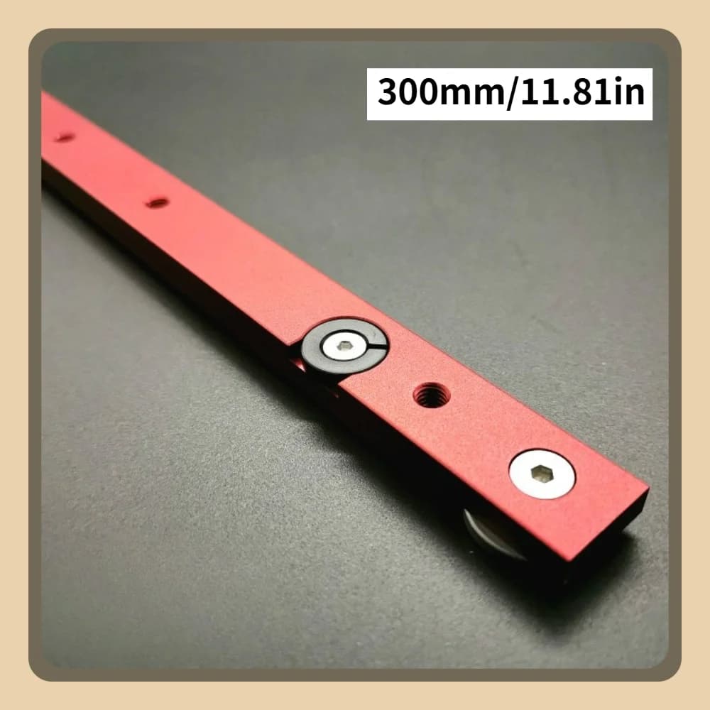 Heavy-Duty Aluminum T-Track Miter Gauge Rod
