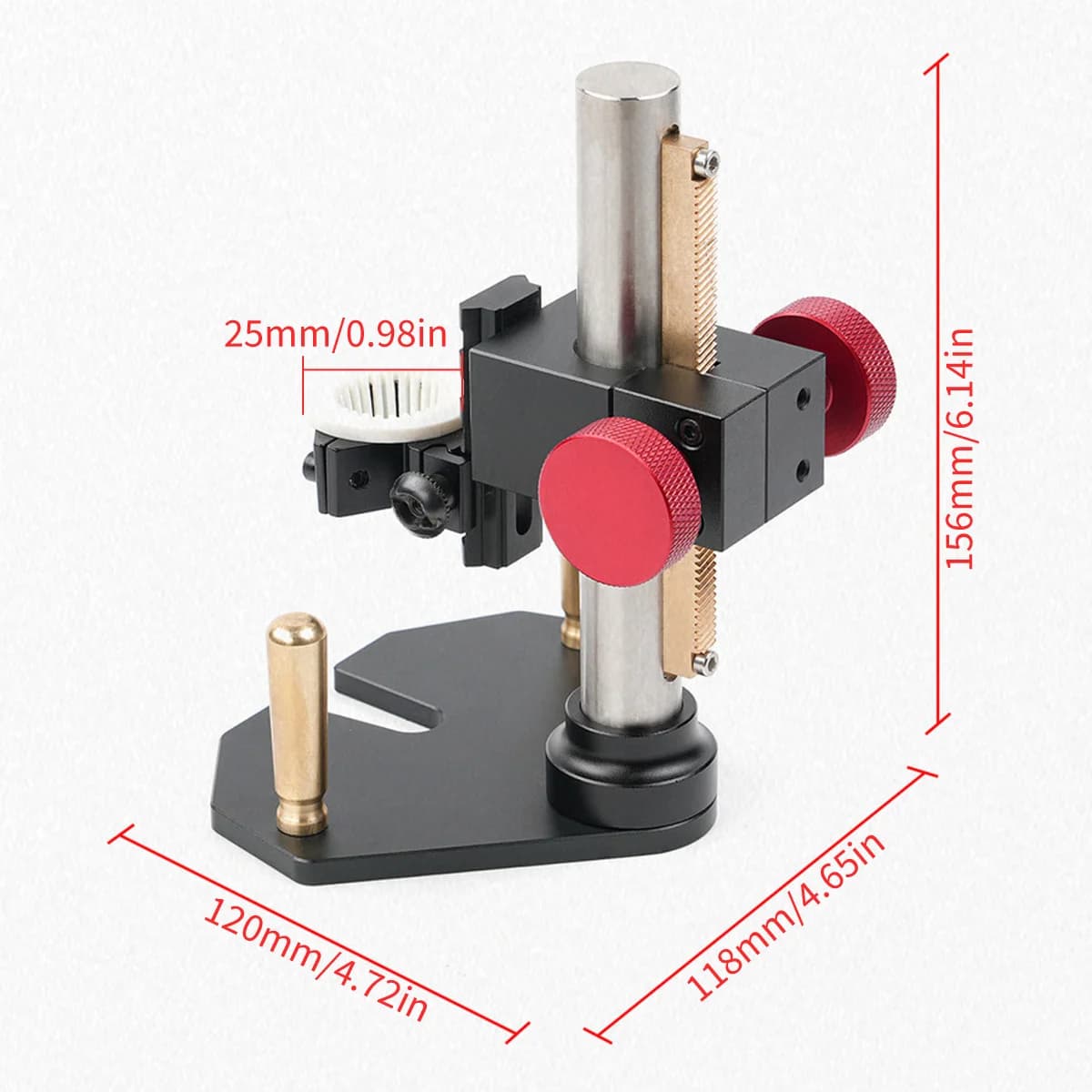 Adjustable Rotary Tool Engraving Stand and Drill Press Base