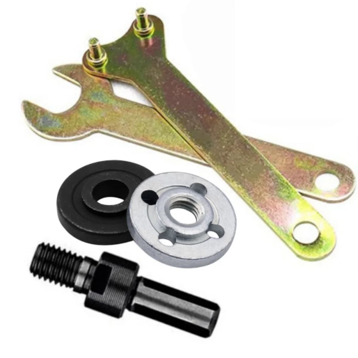 Universal Drill Adapter with Flange Nut for Cutting Discs