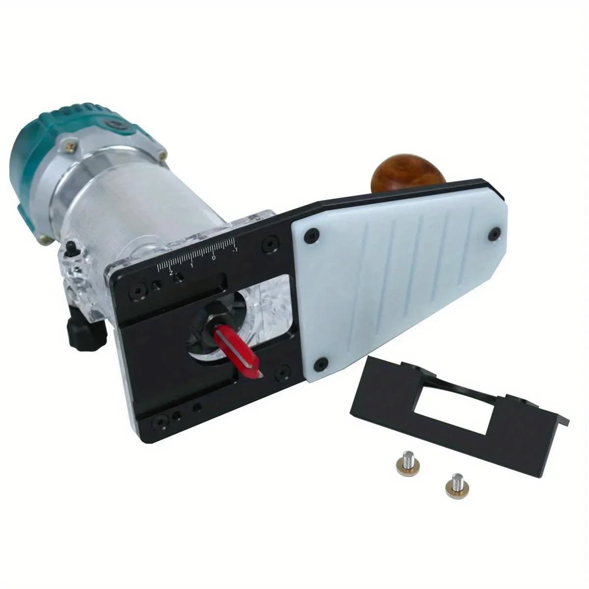 Precision Transparent Router Base Plunge Kit
