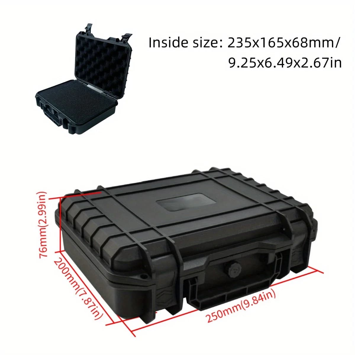Durable Waterproof Hard Shell Utility Storage Box