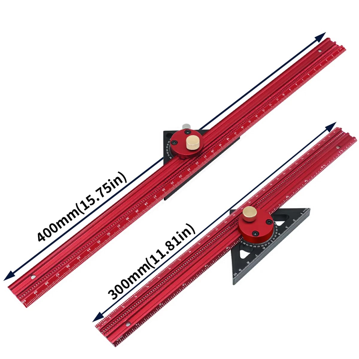 Precision Aluminum T-Type Scribe Ruler and Layout Marking Gauge